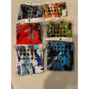 6pck Neck Gaiter Multifunctional Seemless Wear